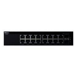 Dell X1018P Switch L2+ Managed 16 x 10/100/1000 2x Gigabit SFP